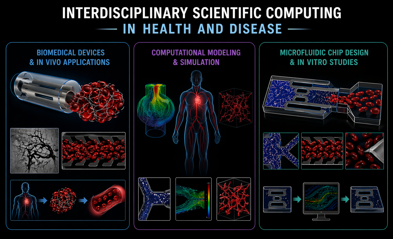 Interdisciplinary Scientific Computing in Health and Disease
